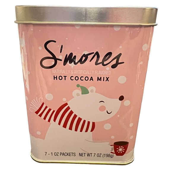 Swiss Miss Empty Hot Cocoa Mix Metal Tins With Brown Bear Polar Bear Picture - Picture 8 of 8